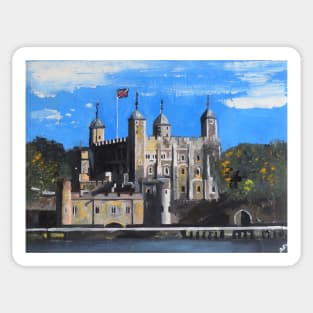 Tower Of London, England Sticker
